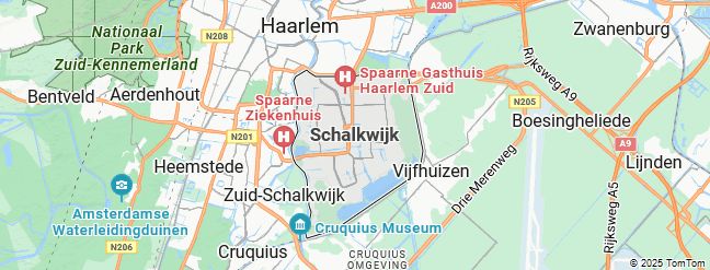 Wandelen langs de natuurranden van Haarlem Oost en Schalkwijk, 15 km