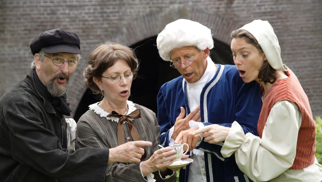 Living history bij het Cruquius museum