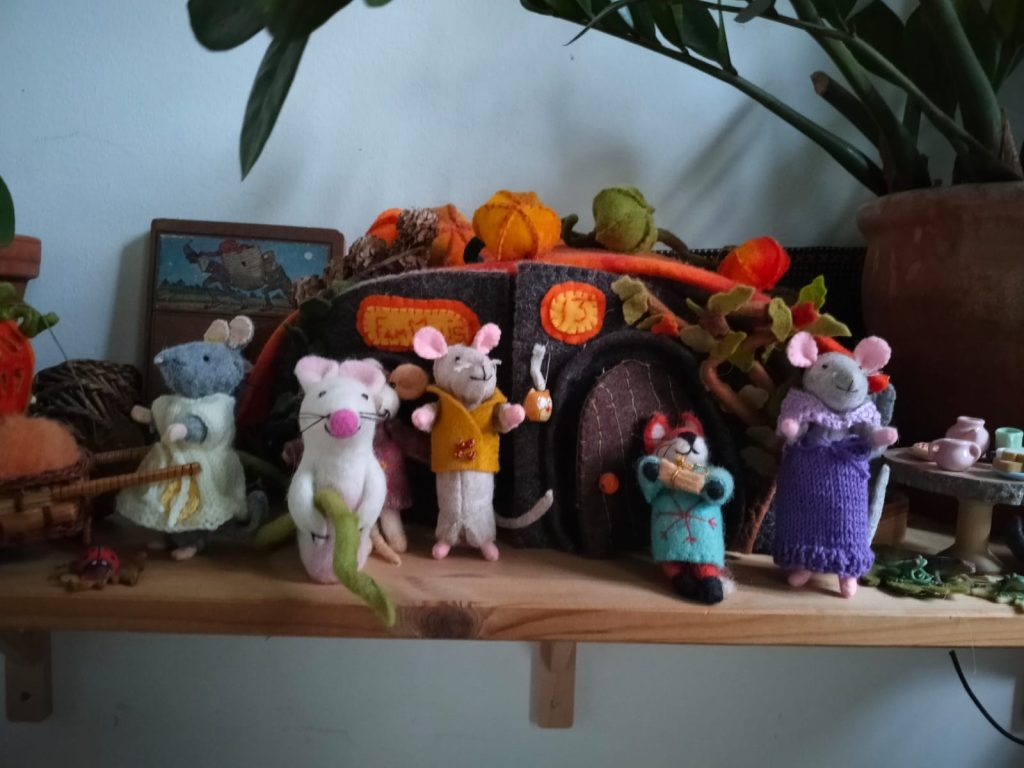 Creatief met vilt en natuurlijke materialen