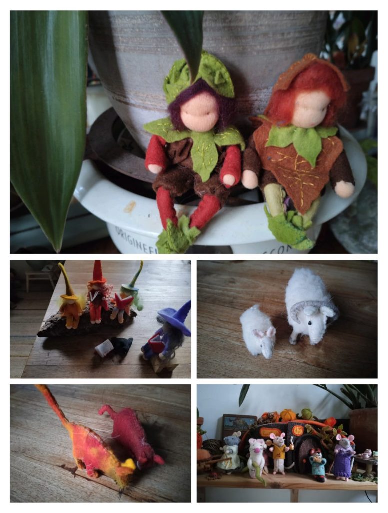 Creatief met vilt en natuurlijke materialen